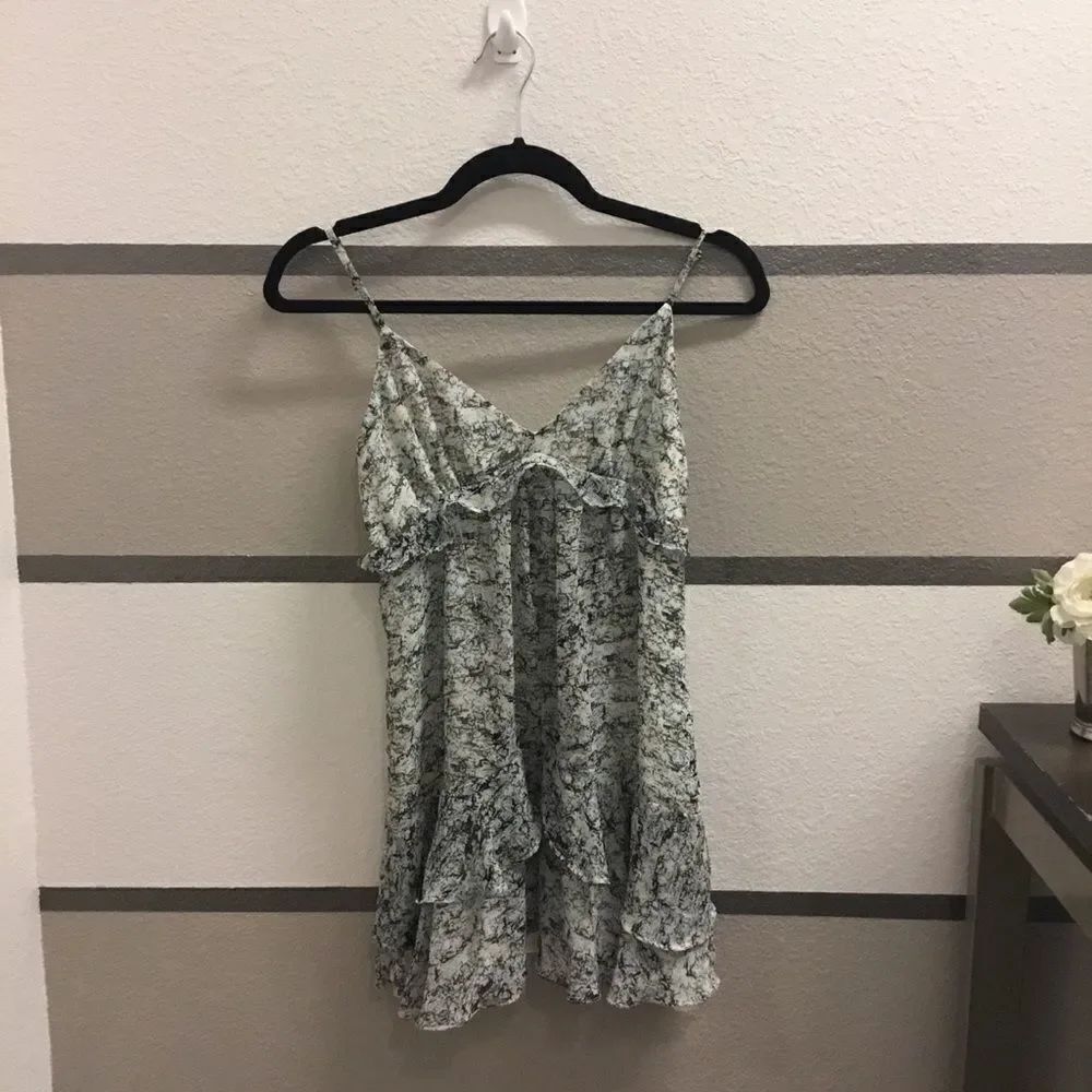 BCBGeneration Flowy Ruffle Camisole